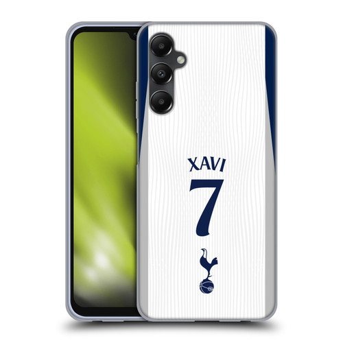 Tottenham Hotspur F.C. 2025/26 Players Home Kit 2nd Group Xavi Simons Soft Gel Case for Samsung Galaxy A05s