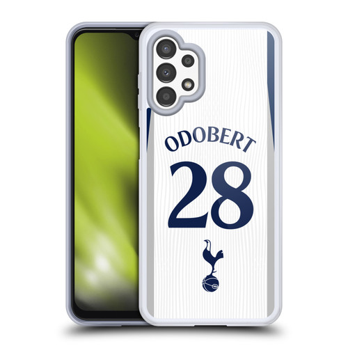 Tottenham Hotspur F.C. 2025/26 Players Home Kit 2nd Group Wilson Odobert Soft Gel Case for Samsung Galaxy A13 (2022)