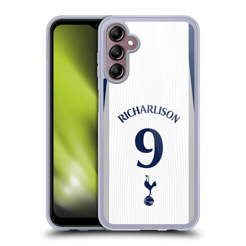 Tottenham Hotspur F.C. 2025/26 Players Home Kit 2nd Group Richarlison Soft Gel Case for Samsung Galaxy A14 5G
