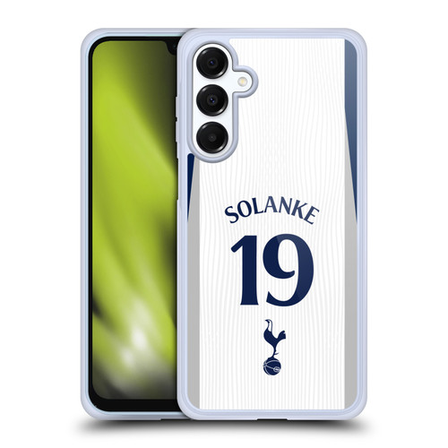 Tottenham Hotspur F.C. 2025/26 Players Home Kit 2nd Group Dominic Solanke Soft Gel Case for Samsung Galaxy A16 5G