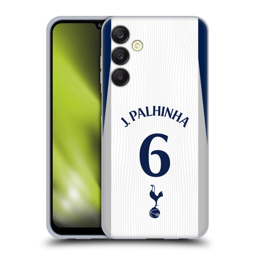Tottenham Hotspur F.C. 2025/26 Players Home Kit 2nd Group João Palhinha Soft Gel Case for Samsung Galaxy A25 5G