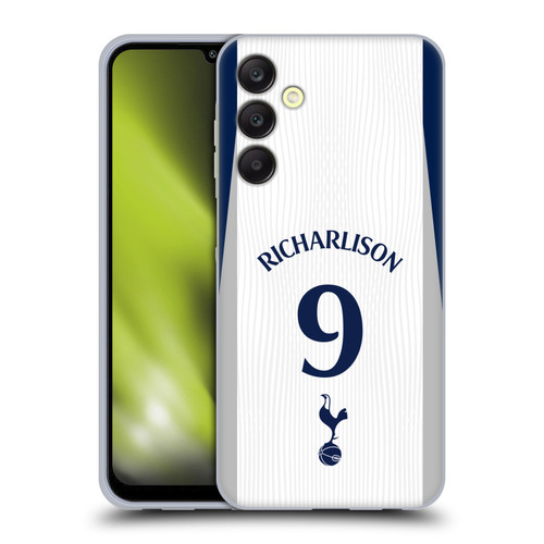 Tottenham Hotspur F.C. 2025/26 Players Home Kit 2nd Group Richarlison Soft Gel Case for Samsung Galaxy A25 5G
