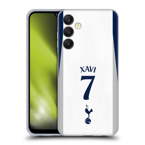 Tottenham Hotspur F.C. 2025/26 Players Home Kit 2nd Group Xavi Simons Soft Gel Case for Samsung Galaxy A25 5G