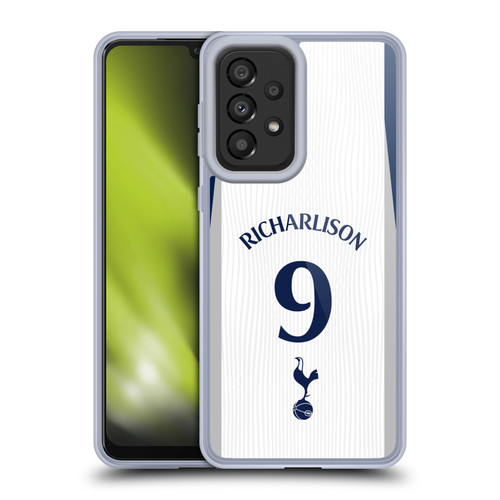 Tottenham Hotspur F.C. 2025/26 Players Home Kit 2nd Group Richarlison Soft Gel Case for Samsung Galaxy A33 5G (2022)