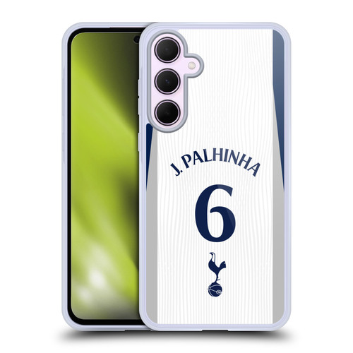 Tottenham Hotspur F.C. 2025/26 Players Home Kit 2nd Group João Palhinha Soft Gel Case for Samsung Galaxy A35 5G