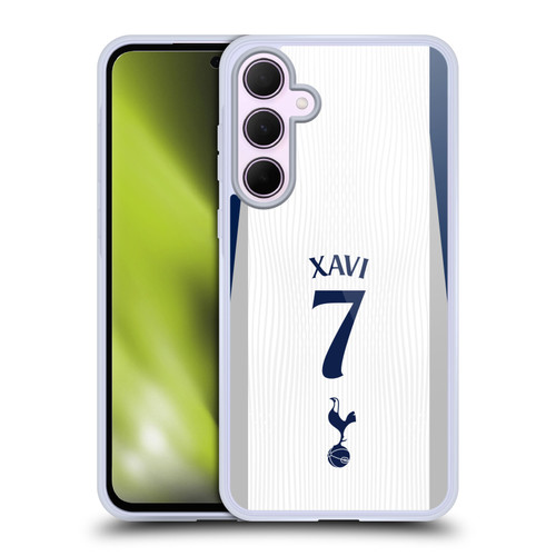 Tottenham Hotspur F.C. 2025/26 Players Home Kit 2nd Group Xavi Simons Soft Gel Case for Samsung Galaxy A35 5G