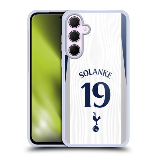 Tottenham Hotspur F.C. 2025/26 Players Home Kit 2nd Group Dominic Solanke Soft Gel Case for Samsung Galaxy A35 5G