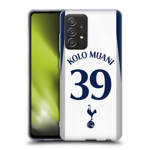 Tottenham Hotspur F.C. 2025/26 Players Home Kit 2nd Group Randal Kolo Muani Soft Gel Case for Samsung Galaxy A52 / A52s / 5G (2021)