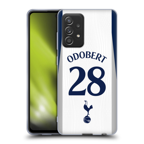 Tottenham Hotspur F.C. 2025/26 Players Home Kit 2nd Group Wilson Odobert Soft Gel Case for Samsung Galaxy A52 / A52s / 5G (2021)