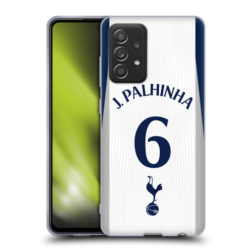 Tottenham Hotspur F.C. 2025/26 Players Home Kit 2nd Group João Palhinha Soft Gel Case for Samsung Galaxy A52 / A52s / 5G (2021)