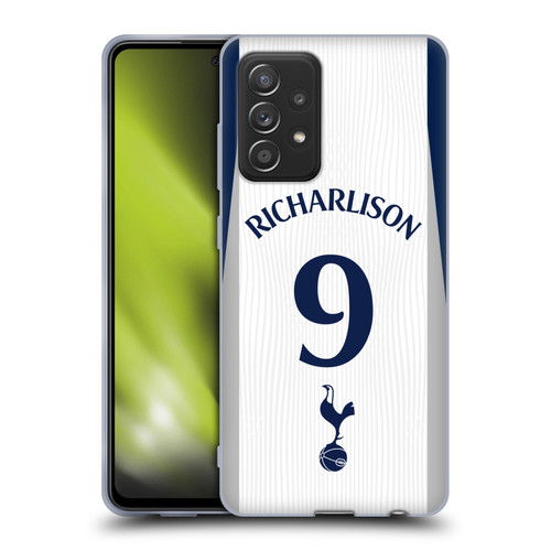 Tottenham Hotspur F.C. 2025/26 Players Home Kit 2nd Group Richarlison Soft Gel Case for Samsung Galaxy A52 / A52s / 5G (2021)