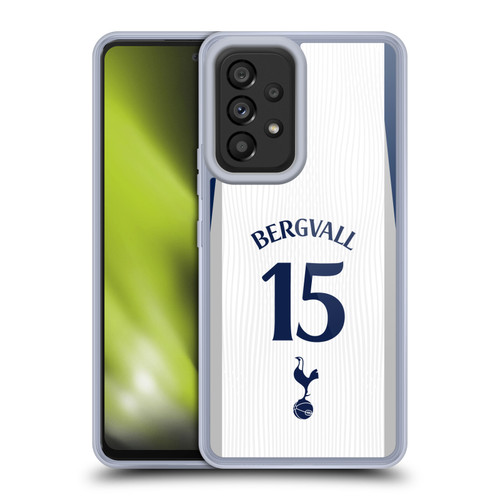 Tottenham Hotspur F.C. 2025/26 Players Home Kit 2nd Group Lucas Bergvall Soft Gel Case for Samsung Galaxy A53 5G (2022)
