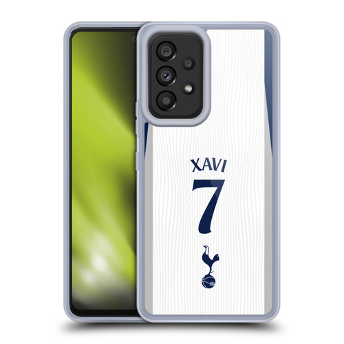 Tottenham Hotspur F.C. 2025/26 Players Home Kit 2nd Group Xavi Simons Soft Gel Case for Samsung Galaxy A53 5G (2022)
