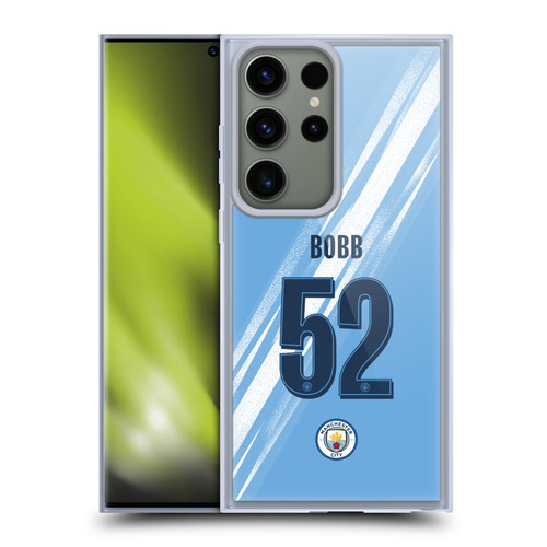 Manchester City Man City FC 2025/26 Players Home Kit 2nd Group Oscar Bobb Soft Gel Case for Samsung Galaxy S23 Ultra 5G