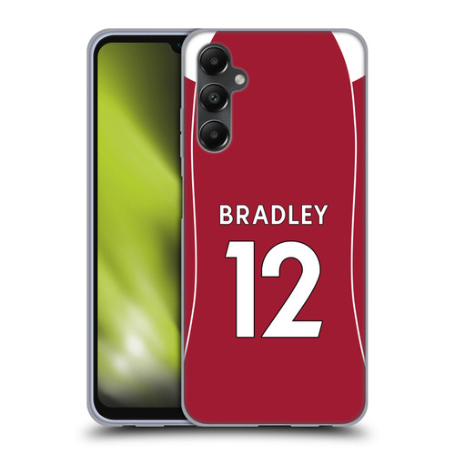 Liverpool Football Club 2025/26 Players Home Kit 2nd Group Conor Bradley Soft Gel Case for Samsung Galaxy A05s