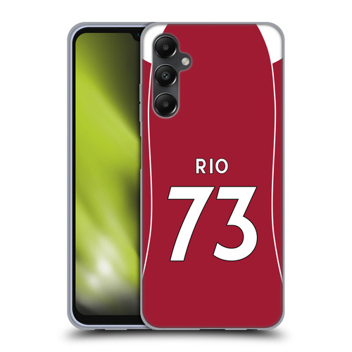 Liverpool Football Club 2025/26 Players Home Kit 2nd Group Rio Ngumoha Soft Gel Case for Samsung Galaxy A05s Liverpool Football Club 2025/26 Players Home Kit 2nd Group Rio Ngumoha Soft Gel Case for Samsung Galaxy A05s
