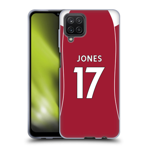 Liverpool Football Club 2025/26 Players Home Kit 2nd Group Curtis Jones Soft Gel Case for Samsung Galaxy A12 (2020) Liverpool Football Club 2025/26 Players Home Kit 2nd Group Curtis Jones Soft Gel Case for Samsung Galaxy A12 (2020)