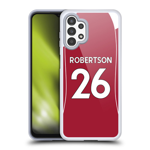 Liverpool Football Club 2025/26 Players Home Kit 2nd Group Andy Robertson Soft Gel Case for Samsung Galaxy A13 (2022) Liverpool Football Club 2025/26 Players Home Kit 2nd Group Andy Robertson Soft Gel Case for Samsung Galaxy A13 (2022)
