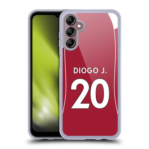 Liverpool Football Club 2025/26 Players Home Kit 2nd Group Wataru Endō Soft Gel Case for Samsung Galaxy A14 5G