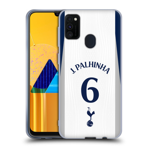 Tottenham Hotspur F.C. 2025/26 Players Home Kit 2nd Group João Palhinha Soft Gel Case for Samsung Galaxy M30s (2019)/M21 (2020)