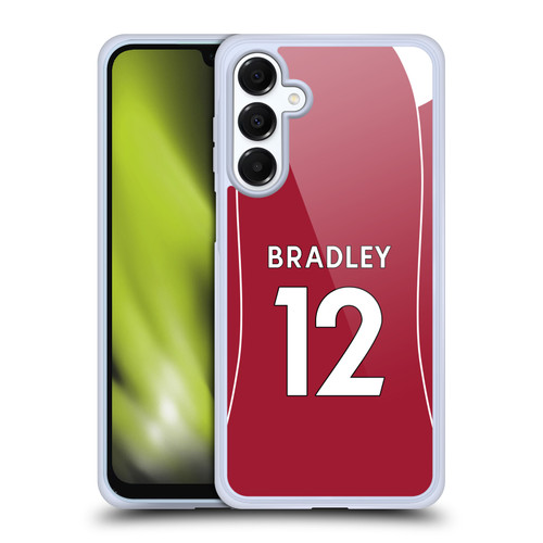 Liverpool Football Club 2025/26 Players Home Kit 2nd Group Conor Bradley Soft Gel Case for Samsung Galaxy A16 5G