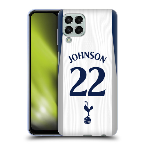 Tottenham Hotspur F.C. 2025/26 Players Home Kit 2nd Group Brennan Johnson Soft Gel Case for Samsung Galaxy M33 (2022) Tottenham Hotspur F.C. 2025/26 Players Home Kit 2nd Group Brennan Johnson Soft Gel Case for Samsung Galaxy M33 (2022)