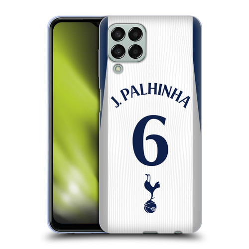 Tottenham Hotspur F.C. 2025/26 Players Home Kit 2nd Group João Palhinha Soft Gel Case for Samsung Galaxy M33 (2022)