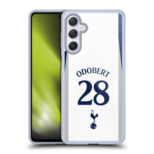 Tottenham Hotspur F.C. 2025/26 Players Home Kit 2nd Group Wilson Odobert Soft Gel Case for Samsung Galaxy M54 5G