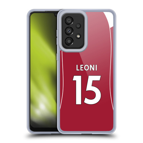 Liverpool Football Club 2025/26 Players Home Kit 2nd Group Joe Gomez Soft Gel Case for Samsung Galaxy A33 5G (2022)