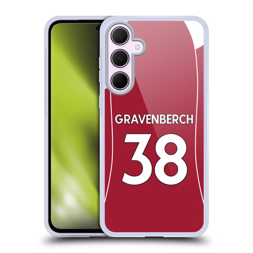 Liverpool Football Club 2025/26 Players Home Kit 2nd Group Ryan Gravenberch Soft Gel Case for Samsung Galaxy A35 5G Liverpool Football Club 2025/26 Players Home Kit 2nd Group Ryan Gravenberch Soft Gel Case for Samsung Galaxy A35 5G