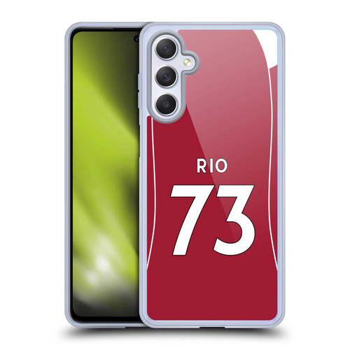 Liverpool Football Club 2025/26 Players Home Kit 2nd Group Rio Ngumoha Soft Gel Case for Samsung Galaxy M54 5G Liverpool Football Club 2025/26 Players Home Kit 2nd Group Rio Ngumoha Soft Gel Case for Samsung Galaxy M54 5G