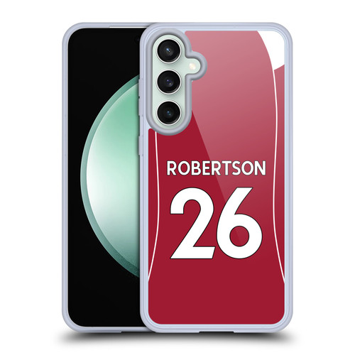Liverpool Football Club 2025/26 Players Home Kit 2nd Group Andy Robertson Soft Gel Case for Samsung Galaxy S23 FE 5G Liverpool Football Club 2025/26 Players Home Kit 2nd Group Andy Robertson Soft Gel Case for Samsung Galaxy S23 FE 5G