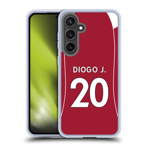 Liverpool Football Club 2025/26 Players Home Kit 2nd Group Wataru Endō Soft Gel Case for Samsung Galaxy S24 FE