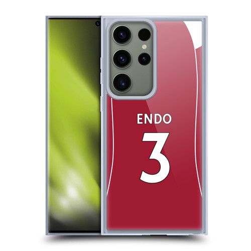 Liverpool Football Club 2025/26 Players Home Kit 2nd Group Ryan Gravenberch Soft Gel Case for Samsung Galaxy S23 Ultra 5G