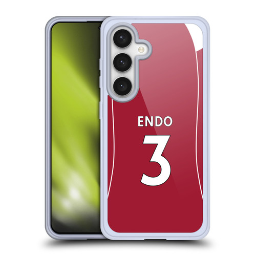Liverpool Football Club 2025/26 Players Home Kit 2nd Group Ryan Gravenberch Soft Gel Case for Samsung Galaxy S24 5G