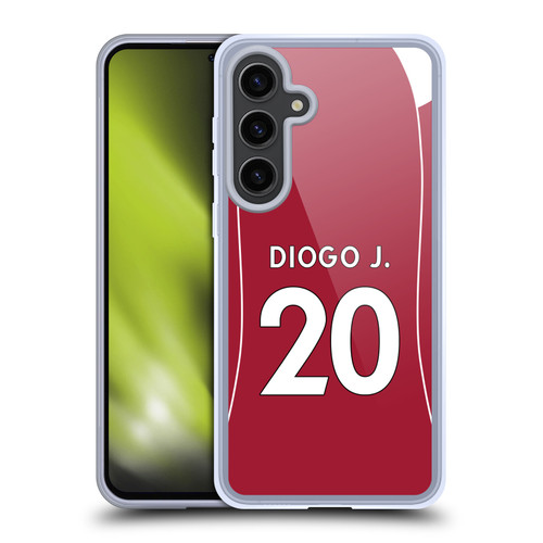 Liverpool Football Club 2025/26 Players Home Kit 2nd Group Wataru Endō Soft Gel Case for Samsung Galaxy S24+ 5G
