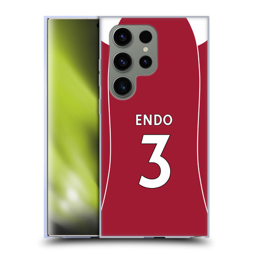 Liverpool Football Club 2025/26 Players Home Kit 2nd Group Ryan Gravenberch Soft Gel Case for Samsung Galaxy S24 Ultra 5G