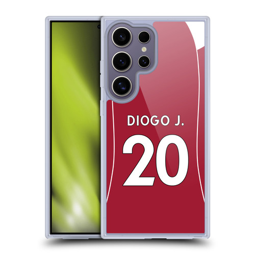 Liverpool Football Club 2025/26 Players Home Kit 2nd Group Wataru Endō Soft Gel Case for Samsung Galaxy S25 Ultra