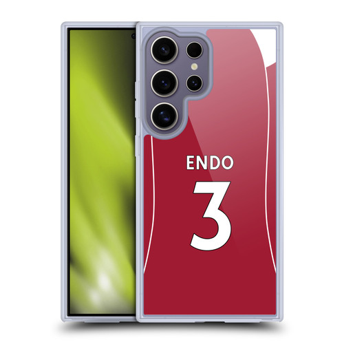 Liverpool Football Club 2025/26 Players Home Kit 2nd Group Ryan Gravenberch Soft Gel Case for Samsung Galaxy S25 Ultra