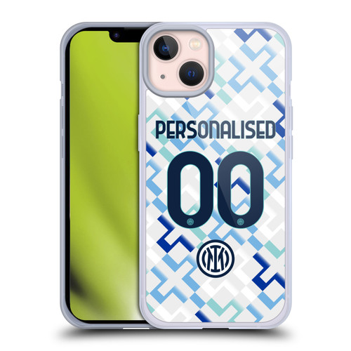 Custom Customised Personalised Inter Milan 2025/26 Players Home Kit Away Soft Gel Case for Apple iPhone 13