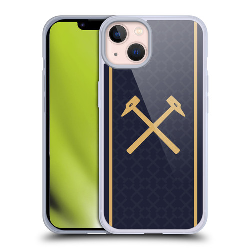 West Ham United FC 2025/26 Crest Kit Third Soft Gel Case for Apple iPhone 13