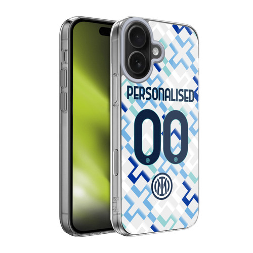 Custom Customised Personalised Inter Milan 2025/26 Players Home Kit Away Soft Gel Case for Apple iPhone 17 Custom Customised Personalised Inter Milan 2025/26 Players Home Kit Away Soft Gel Case for Apple iPhone 17
