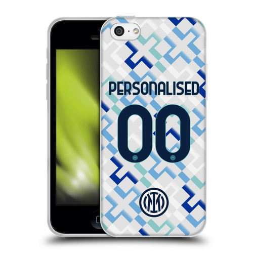 Custom Customised Personalised Inter Milan 2025/26 Players Home Kit Away Soft Gel Case for Apple iPhone 5c