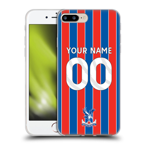 Custom Customised Personalised Crystal Palace Football Club 2025/26 Kit Home Soft Gel Case for Apple iPhone 7 Plus / iPhone 8 Plus Custom Customised Personalised Crystal Palace Football Club 2025/26 Kit Home Soft Gel Case for Apple iPhone 7 Plus / iPhone 8 Plus