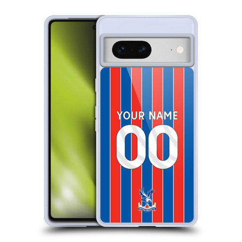 Custom Customised Personalised Crystal Palace Football Club 2025/26 Kit Home Soft Gel Case for Google Pixel 7 Custom Customised Personalised Crystal Palace Football Club 2025/26 Kit Home Soft Gel Case for Google Pixel 7
