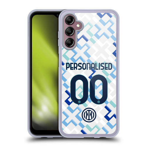 Custom Customised Personalised Inter Milan 2025/26 Players Home Kit Away Soft Gel Case for Samsung Galaxy A14 5G