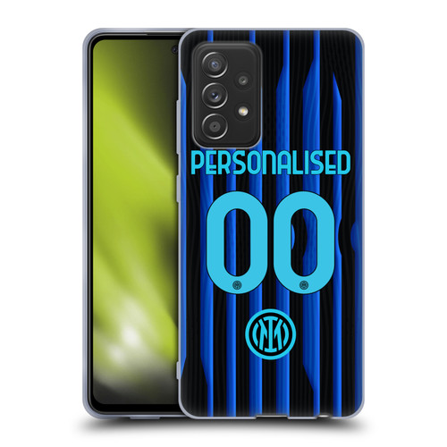 Custom Customised Personalised Inter Milan 2025/26 Players Home Kit Home Soft Gel Case for Samsung Galaxy A52 / A52s / 5G (2021)