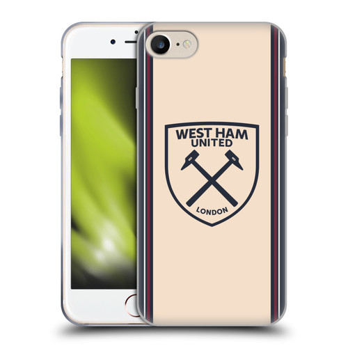 West Ham United FC 2025/26 Crest Kit Away Soft Gel Case for Apple iPhone 7 / 8 / SE 2020 & 2022 West Ham United FC 2025/26 Crest Kit Away Soft Gel Case for Apple iPhone 7 / 8 / SE 2020 & 2022