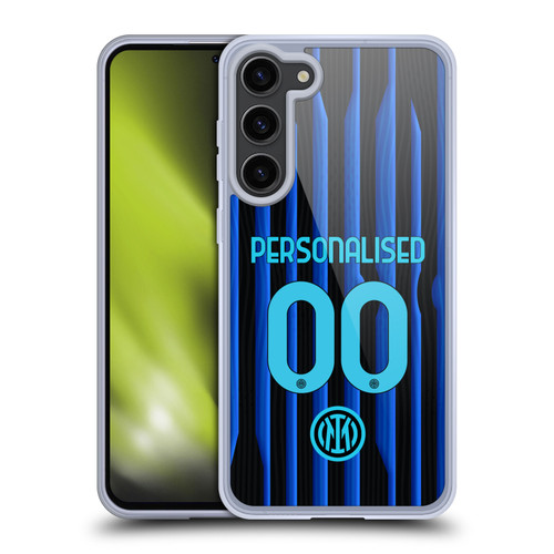 Custom Customised Personalised Inter Milan 2025/26 Players Home Kit Home Soft Gel Case for Samsung Galaxy S23+ 5G