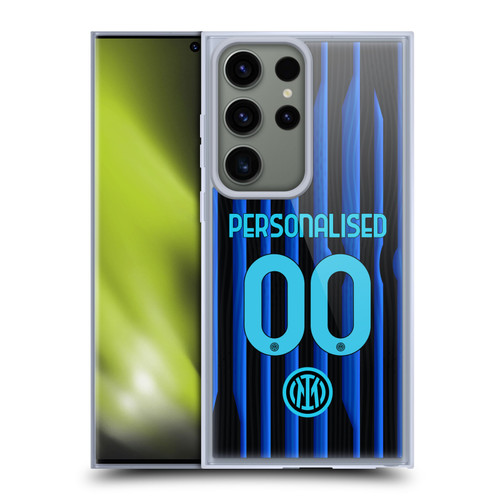 Custom Customised Personalised Inter Milan 2025/26 Players Home Kit Home Soft Gel Case for Samsung Galaxy S23 Ultra 5G Custom Customised Personalised Inter Milan 2025/26 Players Home Kit Home Soft Gel Case for Samsung Galaxy S23 Ultra 5G